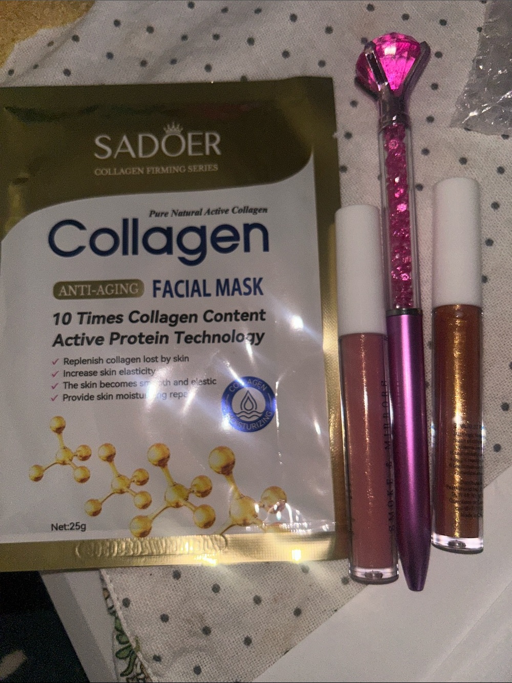 Collagen Anti-Aging Facial Mask - Gold